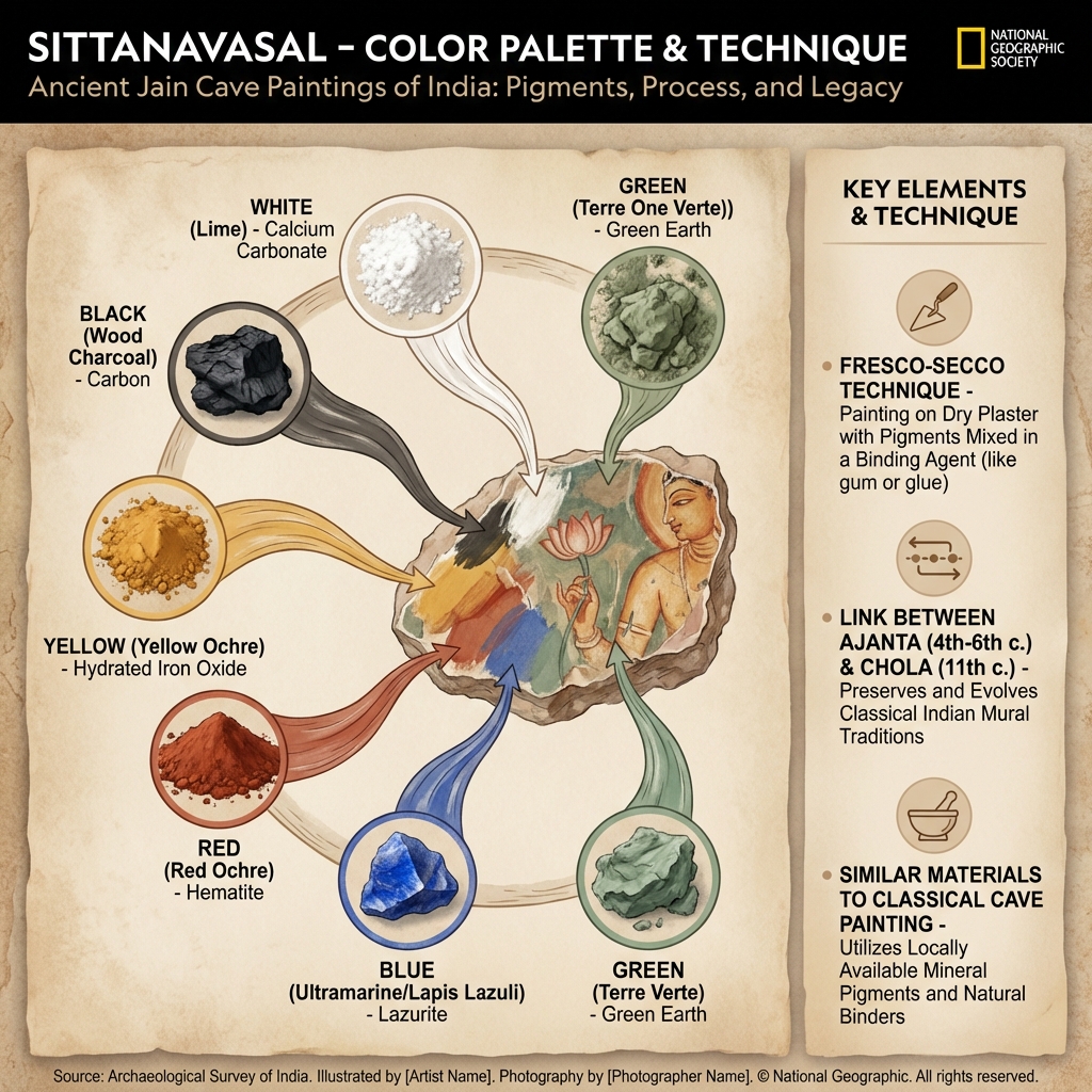 Pandya Sittanavasal Colors