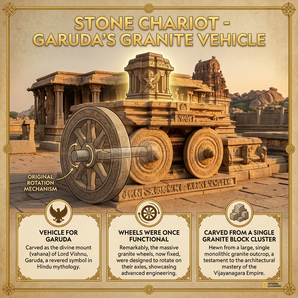 Vijayanagar Stone Chariot