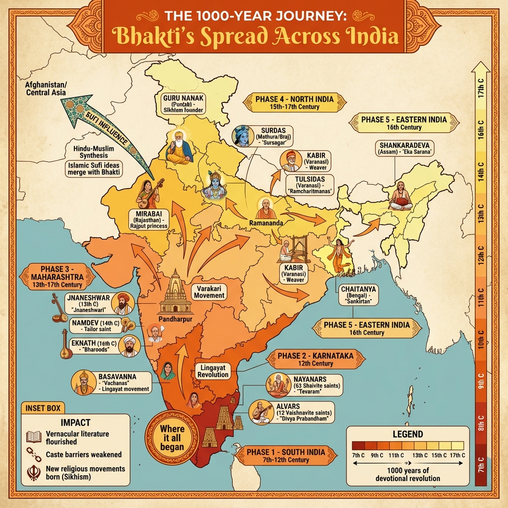 Bhakti Movement 1000 Year Journey