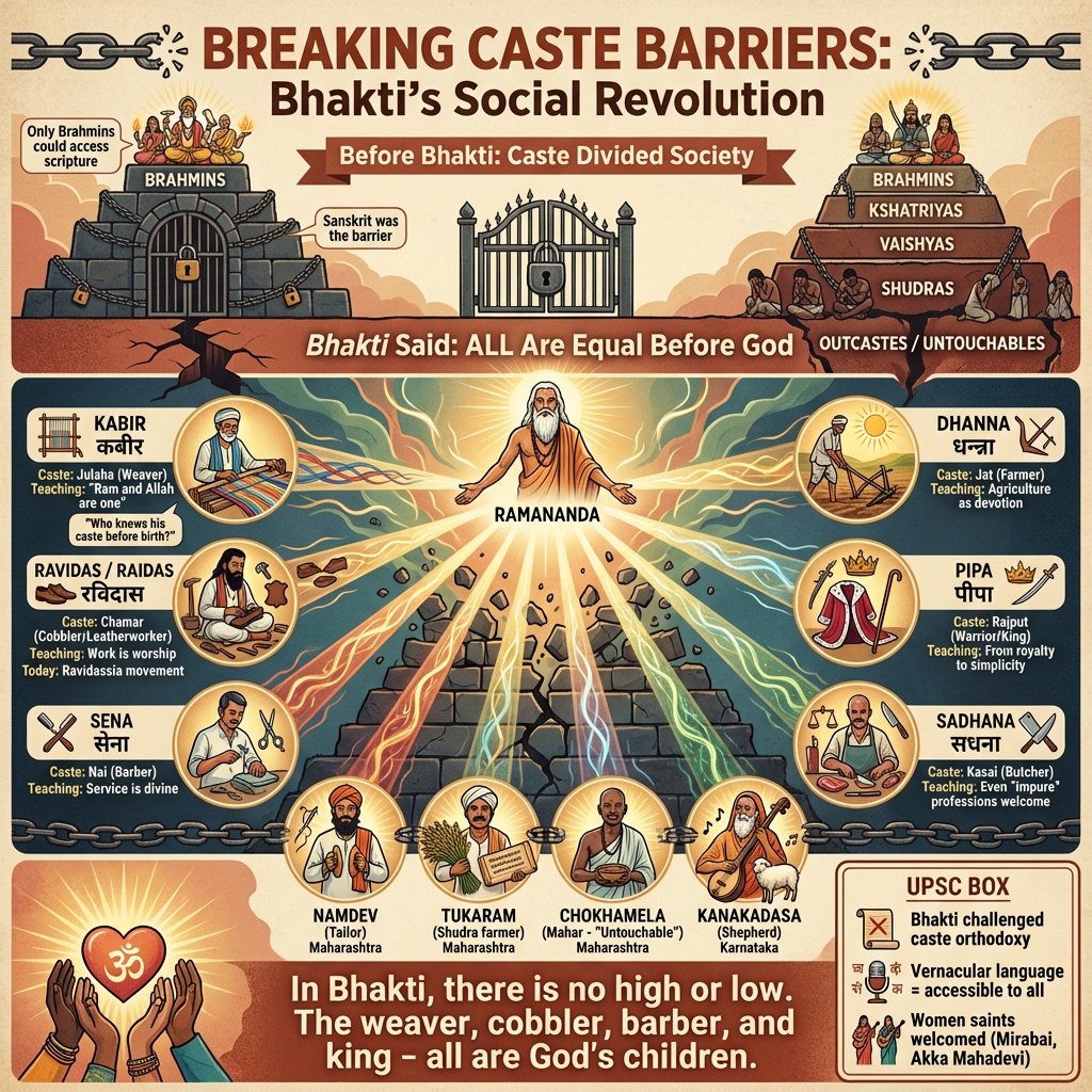 Bhakti Movement: Caste Revolution