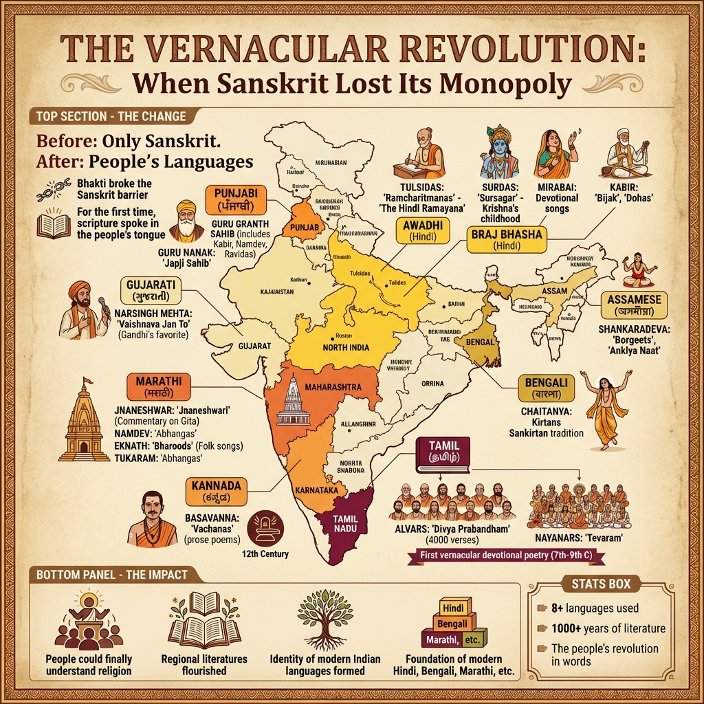 Bhakti Movement: Vernacular Revolution